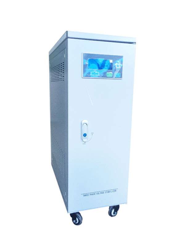 Automatic Three Phase Voltage Regulator Energy Saving IP20 45KVA 50Hz